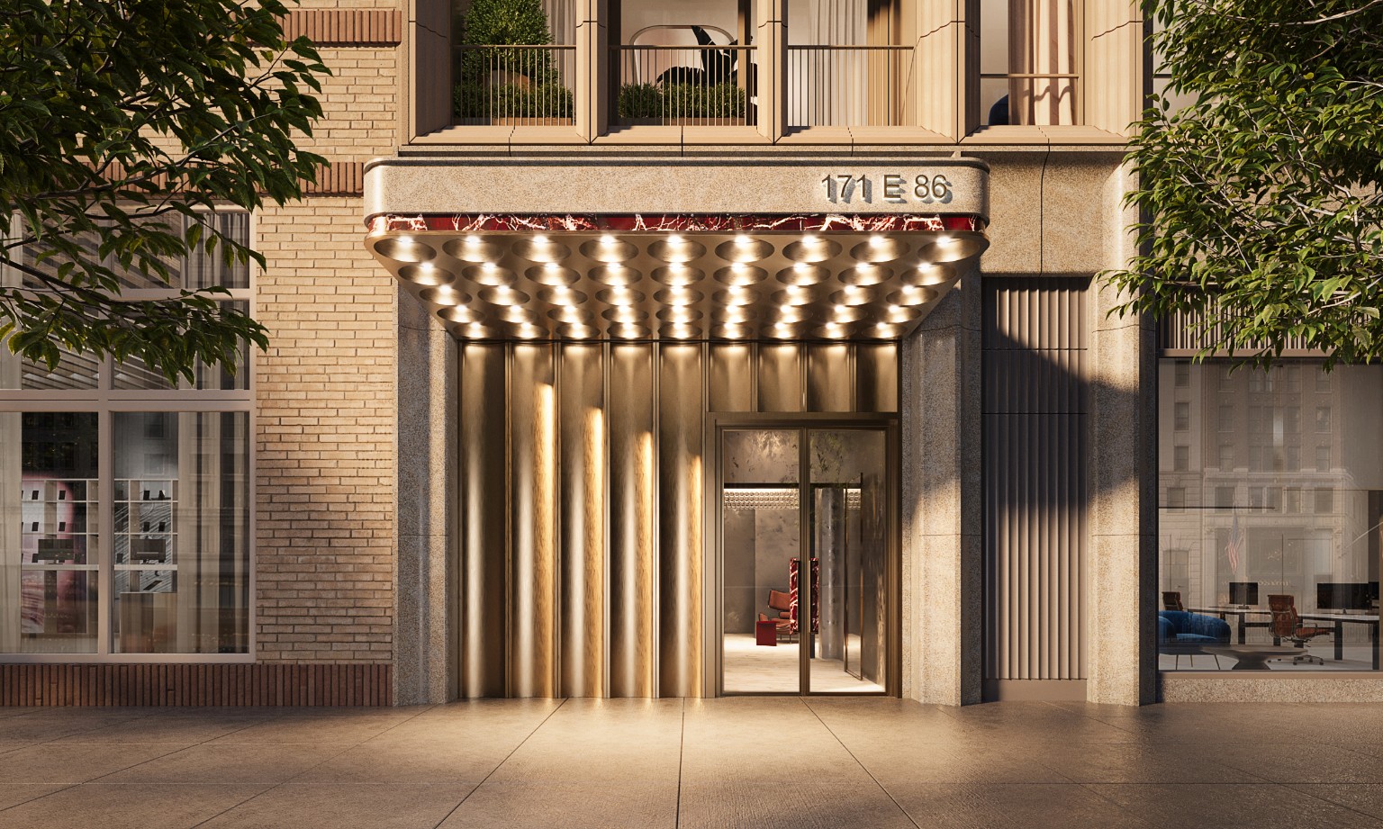 171 East 86th Street · 住宅入口效果图